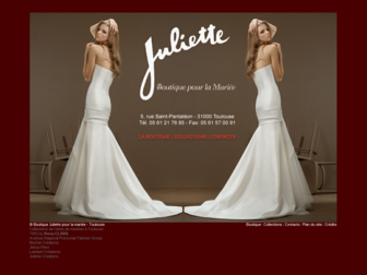 juliette-mariee.com website preview