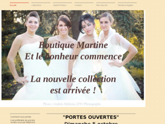 boutique-martine.fr website preview