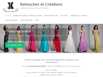 retouchesetcreations.com website preview