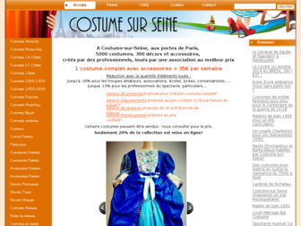 costume-sur-seine.fr website preview