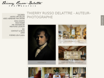 thierryrussodelattre.com website preview