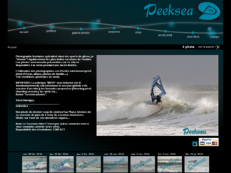 peeksea.com website preview
