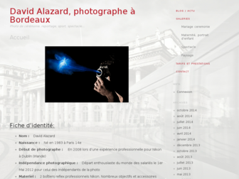 davidalazard.com website preview