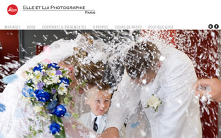 elle-et-lui-photographie.fr website preview