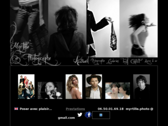 myrtille-photographe.fr website preview