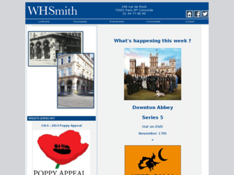 whsmith.fr website preview