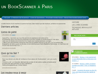 bookscanner.fr website preview