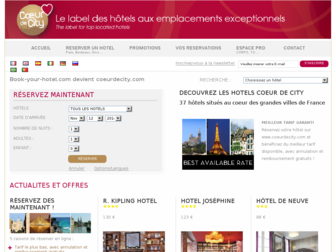 coeurdecity.com website preview