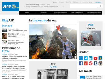afp.fr website preview