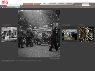 roger-viollet.fr website preview