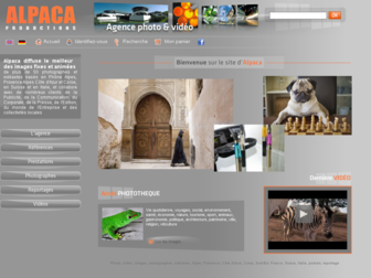 alpaca-productions.com website preview