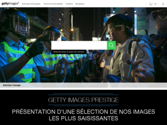 gettyimages.fr website preview