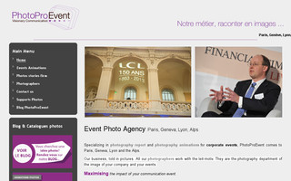 photoproevent.com website preview