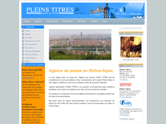 pleinstitres.fr website preview