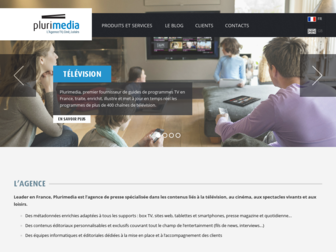 plurimedia.fr website preview