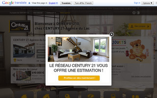 century21-adl-ornex.com website preview
