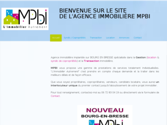 mpbi.fr website preview