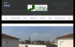lotims-immobilier.com website preview