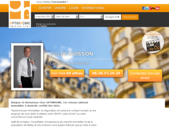 buisson.optimhome.com website preview