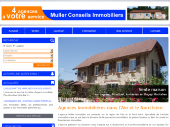 muller-immobilier.com website preview