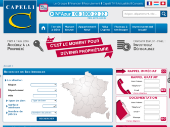 groupe-capelli.com website preview