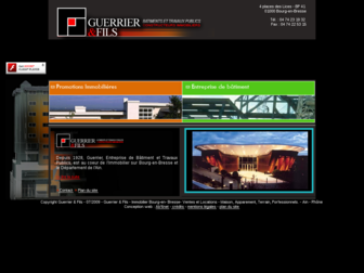 guerrier.fr website preview