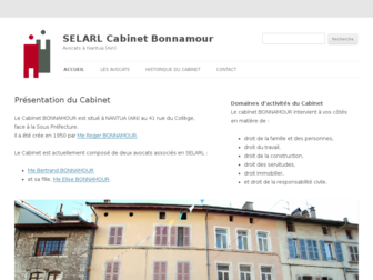 bonnamour-avocats.fr website preview