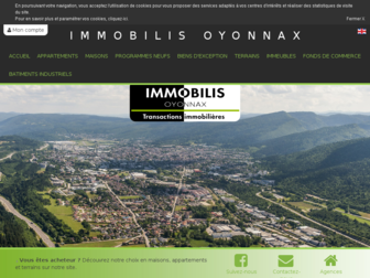 oyonnax.agence-immobilis.com website preview