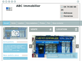 abc-immobilier38.com website preview