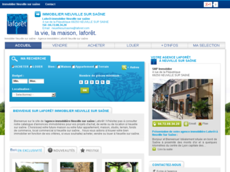 laforet-neuville-sur-saone.com website preview