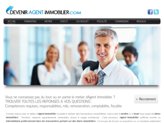 devenir-agent-immobilier.com website preview