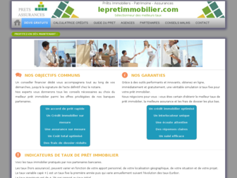 lepretimmobilier.com website preview