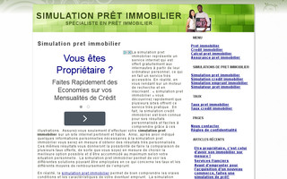 simulationpretimmobilier.net website preview