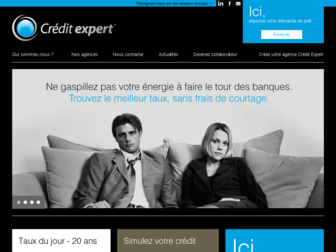 creditexpert.fr website preview