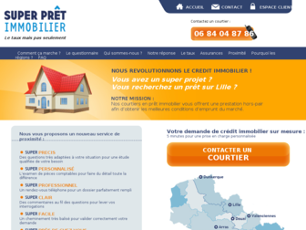super-pret-immobilier.fr website preview