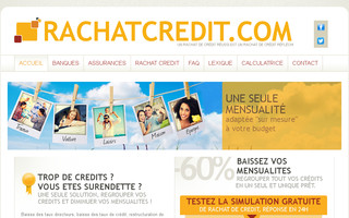 rachatcredit.com website preview