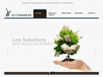 gh-finances.com website preview