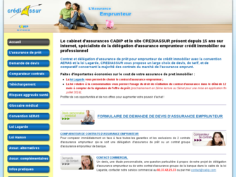 crediassur.fr website preview