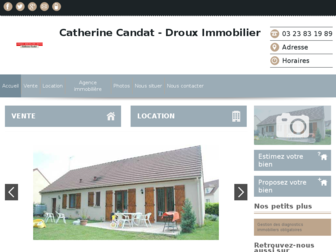 agence-immobiliere-candat.fr website preview