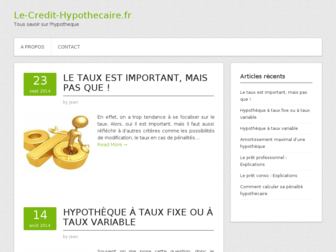 le-credit-hypothecaire.fr website preview
