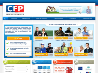 credit-fonction-publique.fr website preview