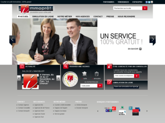 immopret.fr website preview