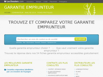 assurance-pret.lesdossiers.com website preview