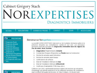 diagnosticimmobiliers.org website preview