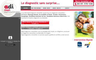 adi-immobilier.com website preview