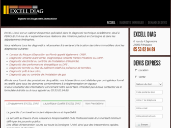 excelldiag-diagnostic-immobilier.com website preview