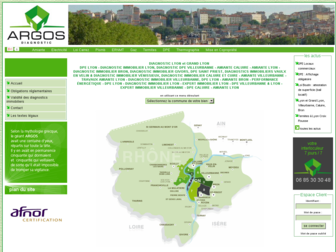argos-diagnostic.fr website preview