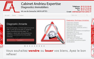 andrieu-diagnostic-immobilier.com website preview