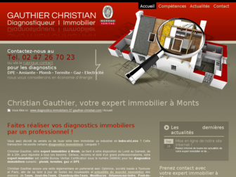 diagnostics-immobiliers-37-gauthier-christian.com website preview