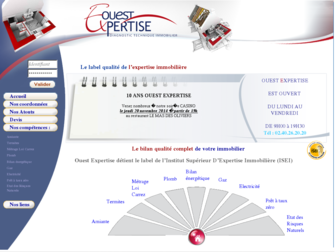ouestexpertise.com website preview